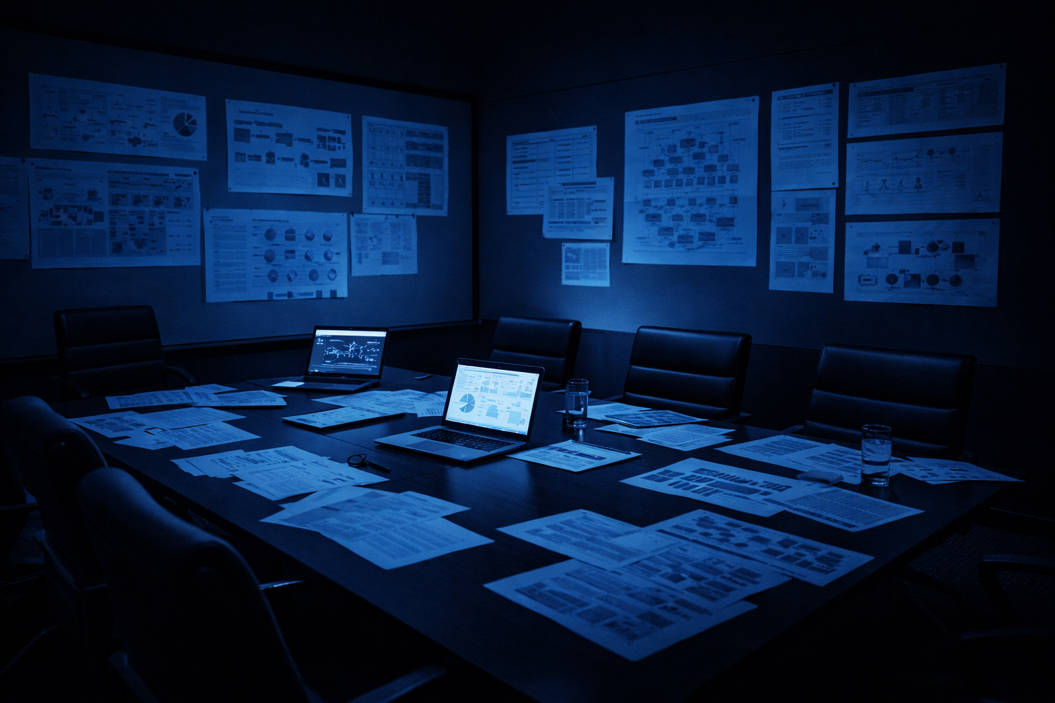 AI-enabled communications strategy — executive at intersection of industrial and digital